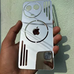 TWUAOP REALME 11 5G ACRYLIC MIRROR BACK PANNEL MERO APPLE Mobile Skin image 3