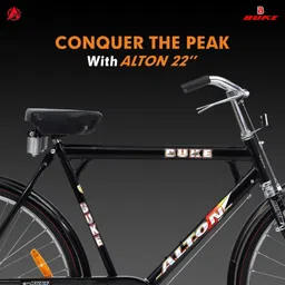 avon ALTON Heavy Duty Super Power Men 22 Inch Frame 55M Steel Road Cycle 26 T (inch) Road Cycle image 3