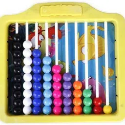 veryke GENIUS GEMS COUNT AND WRITE SLATE 2 IN 1 BIG FOR KIDS MULTICOLOUR-picture-34