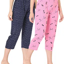 Women Multicolor Capri-image-2