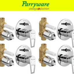 parryware Espirion concealed Diverter Body with Concealed Upper Part set of 4 pic 197 Faucet Set-picture-17