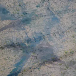 akafarugs White, Grey, Light Blue Viscose Area Rug image 4