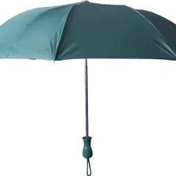 orange 2 Fold Mono Silver Manual Opening 21.5inch Umbrella For Mens and Womens Umbrella image 2