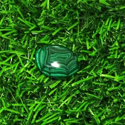 Sahiba Gems Green Cut Natural Malachite Gemstone image 3