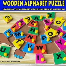 highseas Alphabet 3D puzzles,brain teasers,cubes learning toy Board Games jigsaw puzzles image 3