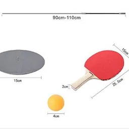 joyjay Table Tennis Self Training Indoor Game Multicolor Table Tennis Racquet image 5
