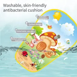 edenglow Kick and Play Musical Keyboard Mat Piano Baby Gym and Fitness Rack image 3