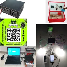 TechSupreme 200 Watt USB 12v Dc to Ac Converter for Laptop Worldwide Adaptor Combo Set image 3