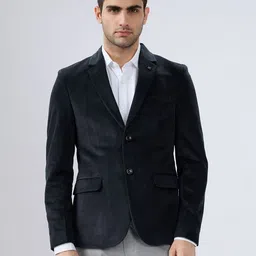 killer Men Solid Single Breasted Casual Blazer image 1