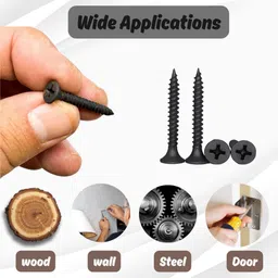 wallpecker Carbon Steel Flat Head Drywall Screw image 4