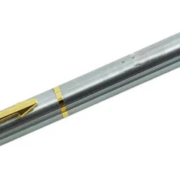 parmarth enterprises 801 Gold & Chrome Finish With 18 KGP Gold Plated Arrow Clip 2 Roller Ball Ball Pen image 5