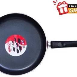 Nirlon Nonstick Fry Pan with Free Gift | Aluminium 3 Layer Coated Cookware Fry Pan 22 cm diameter 0.5 L capacity-picture-12