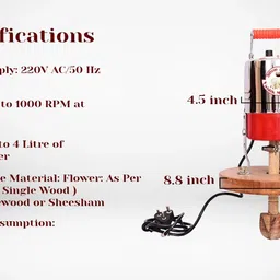 vaidik mathani 4L Mathani VM-S-AR Butter Maker Churn image 5