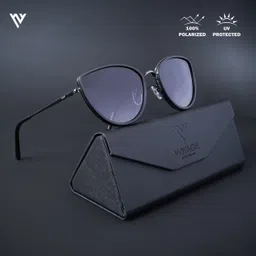 voyage UV Protection, Polarized, Gradient Cat-eye Sunglasses (58)-picture-20
