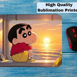 IMPRESSSO Cute Sinchan Mousepad Non Slip Base Mousepad image 3