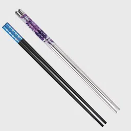 hichaki Eating, Training, Cooking, Chewing, Decorative Stainless Steel, Plastic Chinese, Korean, Japanese, Vietnamese Chopstick-picture-31