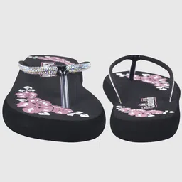 rasambh Comfortable Stylish and Trending Colorful Printed For Women Slippers image 5