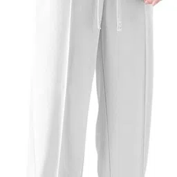 parwati creation Men Loose Fit White Linen Blend Trousers image 4