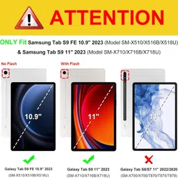 arigato Flip Cover for Samsung Galaxy Tab S10 Lite 10.9"/Tab S9 FE 10.9 inch/Tab S9 11"/Tab S10 FE 10.9 image 2