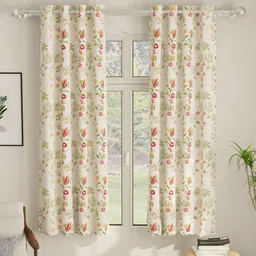 urban space 152 cm (5 ft) Polyester Blackout Window Curtain (Pack Of 2)-picture-22