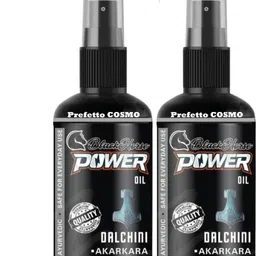 prefetto cosmo Black Vigor Long Drive Stamina Oil for Men Pack of 2 image 1