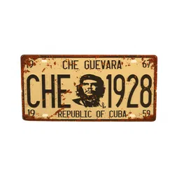 eazywagon Multicolor Metal Che 1928 Wall sticker image 3