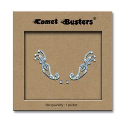 Comet Busters Handcrafted Face Gems Rave Eye Decoration Eye Jewels Eye Bindi - Silver-picture-17