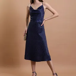 Tokyo Talkies Printed Shoulder Straps A-Line Midi Dress-picture-37