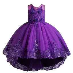 StyleCast Girls Purple Floral Embroidered Fit and Flare Maxi Dress-image-18