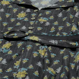 Rangriti Floral Printed A-Line Midi Dress image 2