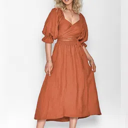 StyleCast Fit & Flare Midi Dress image 3