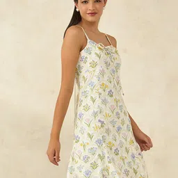 Virgio Shirin Viscose Strappy Dress image 4