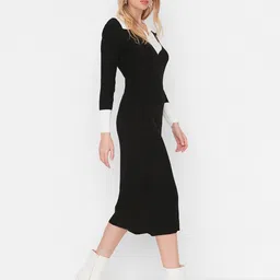 Trendyol Bodycon Midi Dress image 4