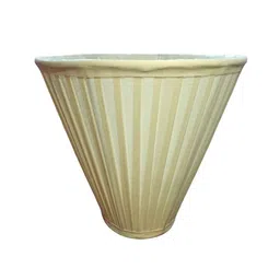 vk lampshade industry Ivory Color Knife Pleated Cone Lampshade image 5