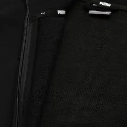 Puma Women Black Brand Logo Outdoor Essentials Full-Zip Regular Fit Bomber Sustainable Jacket image 2