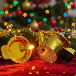 hydeal Hydealdiyas001 Plastic (Pack of 6) Table Diya Set image 2