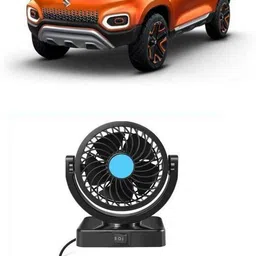 Portable Single Head Car Fan 5V USB 360 Degree Adjustable FAN-714 Car Interior Fan-image-44