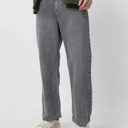 white leapard Men Regular Mid Rise Grey Jeans-picture-24