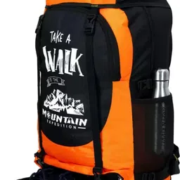 mukay Water Resistance Trekking Hiking Travel Bag with Shoes Compartment Rucksack Rucksack - 55 L image 4