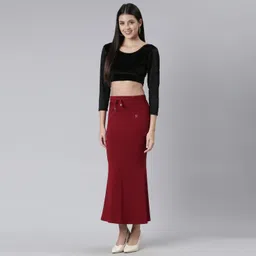 TWIN BIRDS 1192_Cherry Berry Cotton Viscose Blend Petticoat image 5