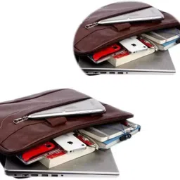 house of common Men & Women Brown Messenger Bag image 3