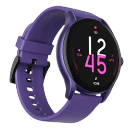 boAt Lunar Connect Ace Smartwatch with Bluetooth Calling (36.32mm AMOLED Display, IP68 Dust, Sweat & Water Resistant, Orchid Purple Strap) image 3