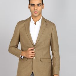 raymond Men Houndstooth Single Breasted Formal Blazer-picture-21
