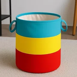 shubham enterprises 45 L Multicolor Laundry Basket-picture-48