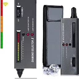 goodsbazaar Diamond Tester Machine With 9V Battery Digital Voltage Tester-picture-30