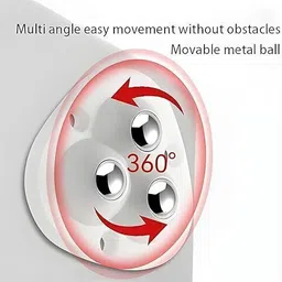 qozweid Self Adhesive 360° Swivel Caster Wheels Mini Roller for Appliances & Storage, Swivel Furniture Caster image 5