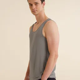 damensch Pack of 2 Bamboo Body Cooling Anti-Bacterial Men Vest image 4