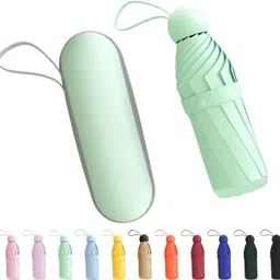 lakshminarayan sales Travel Compact Magic Umbrella 3 Fold Umbrella for Girls, Women for UV & Rain Umbrella-picture-27