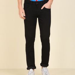 flying machine Men Skinny Low Rise Black Jeans-picture-28