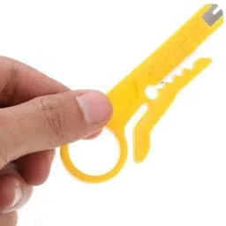 goodsbazaar 3 in 1 Modular Crimping Tool, RJ45, RJ11 Cat5E/Cat6 Lan Cutter with Cable Cutter Manual Hydraulic Crimper image 3